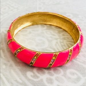 Kate spade pink bangle bracelet